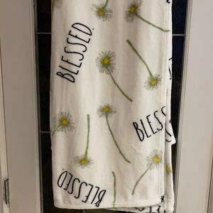 Rae Dunn - BLESSED - blanket